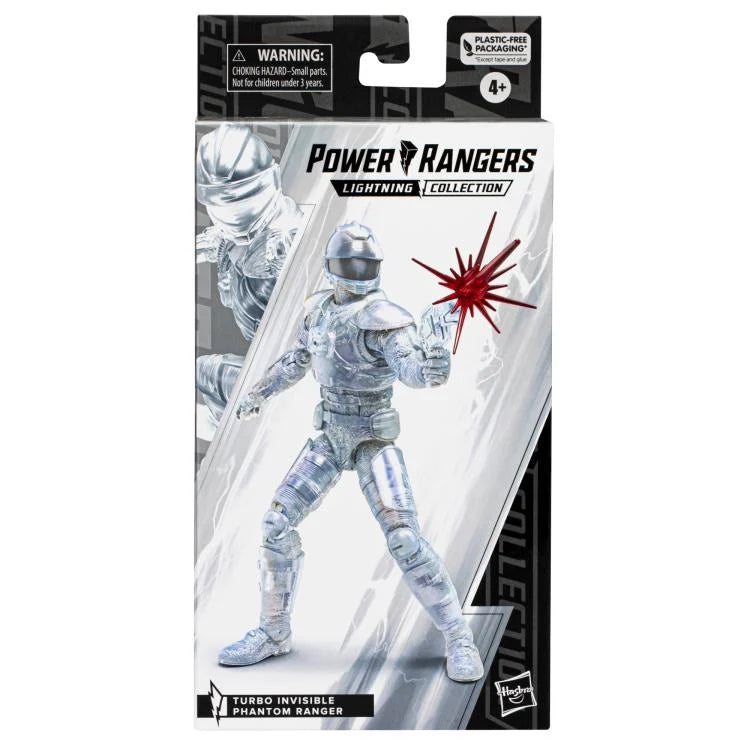 MIGHTY MORPHIN POWER RANGERS LIGHTNING COLLECTION TURBO INVISIBLE PHANTOM RANGER