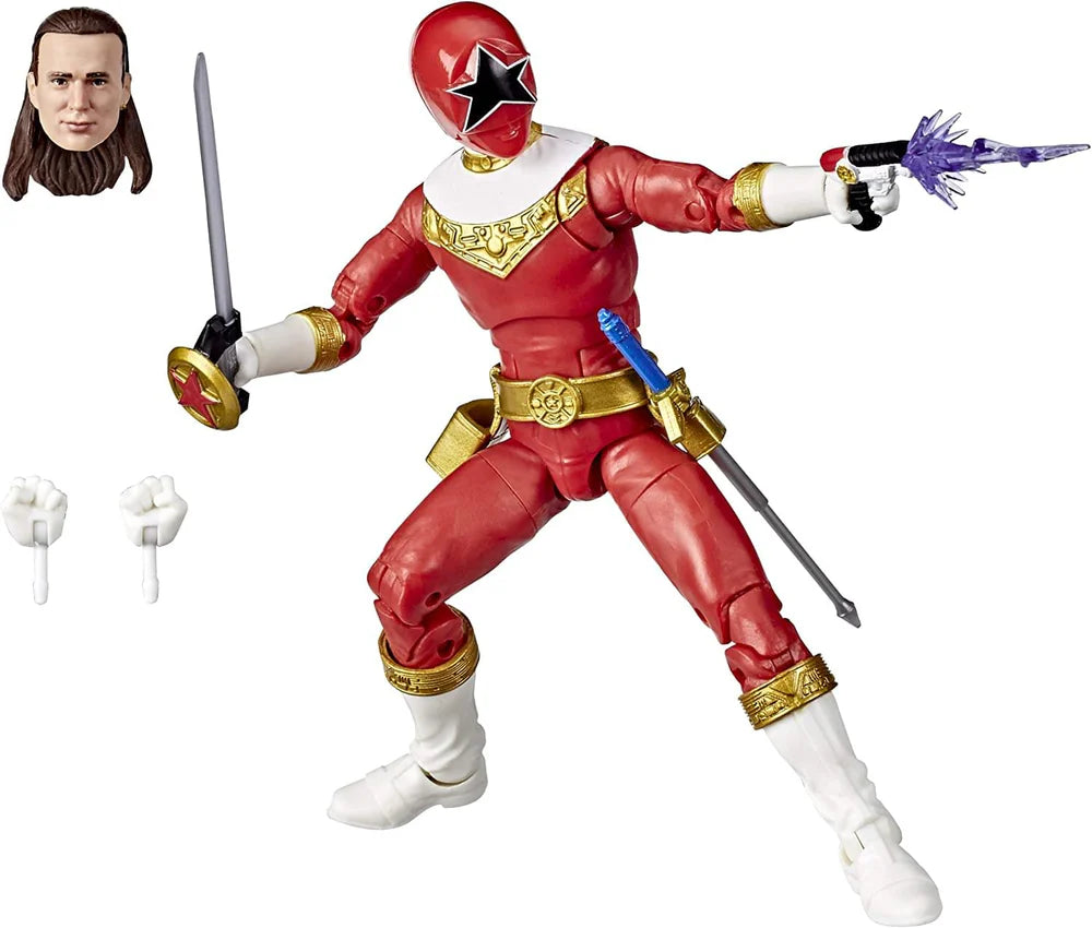MIGHTY MORPHIN POWER RANGERS LIGHTNING COLLECTION ZEO RED RANGER