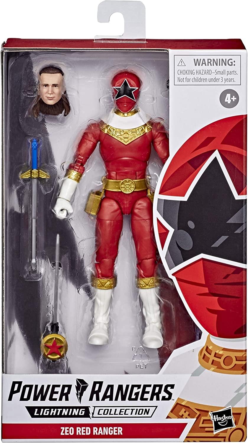 MIGHTY MORPHIN POWER RANGERS LIGHTNING COLLECTION ZEO RED RANGER
