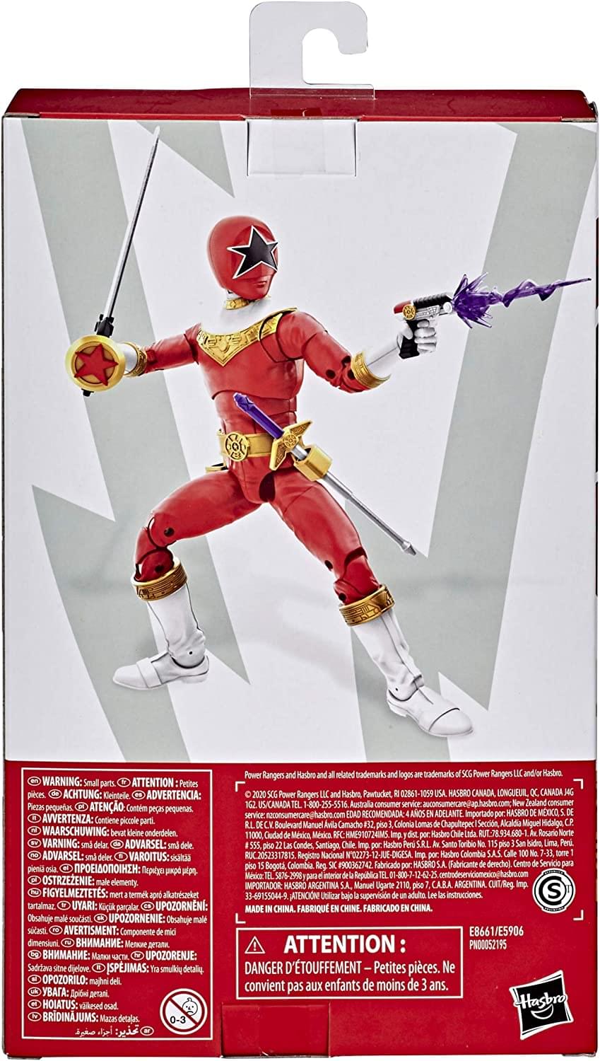 MIGHTY MORPHIN POWER RANGERS LIGHTNING COLLECTION ZEO RED RANGER