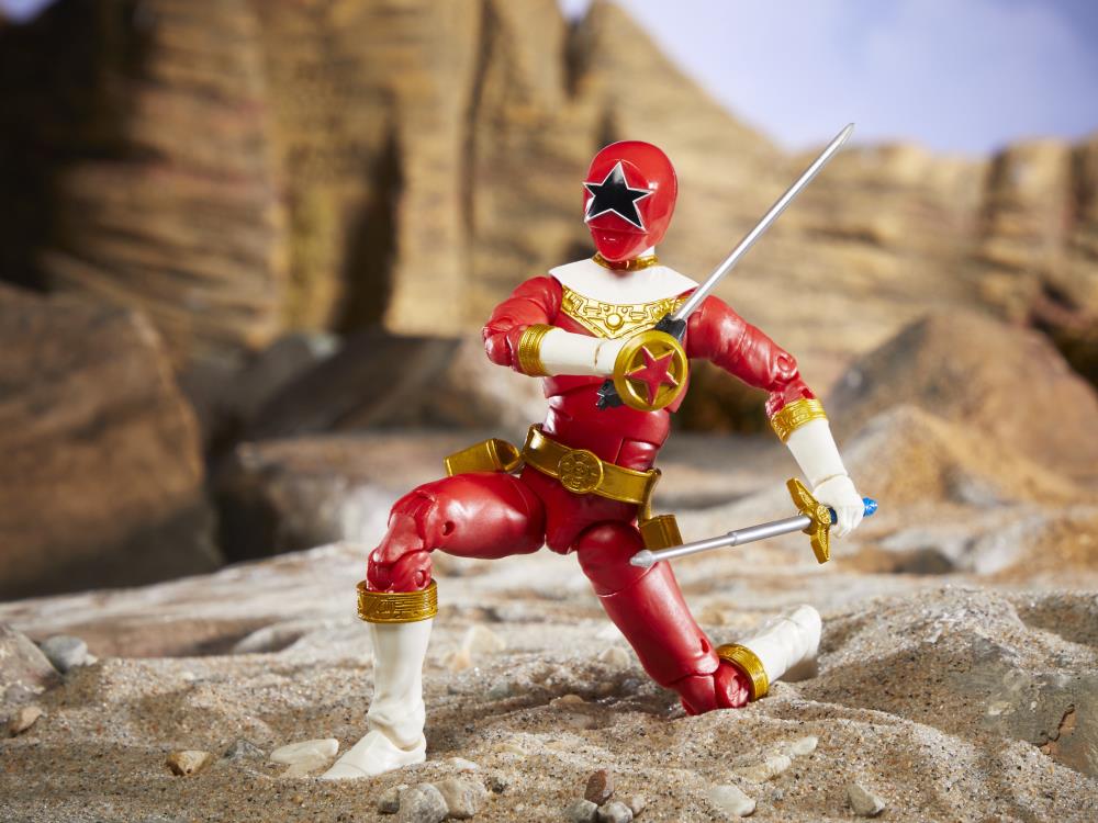 MIGHTY MORPHIN POWER RANGERS LIGHTNING COLLECTION ZEO RED RANGER