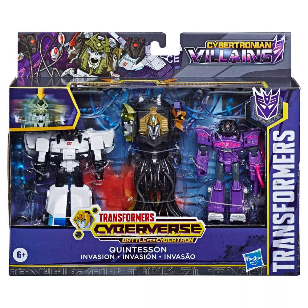 TRANSFORMERS CYBERVERSE BATTLE FOR CYBERTRON CYBERTRONIAN VILLIANS: QUINTESSON