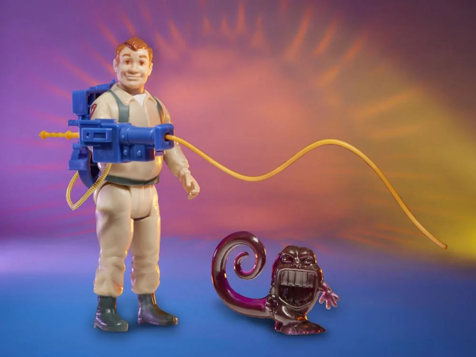 Kenner the Real Ghostbusters Ray Stanz & Wrapper Ghost