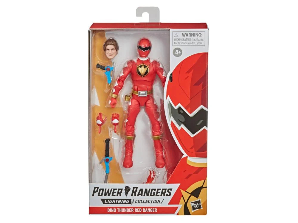 Power Rangers Lighting Collection- Dino Thunder Red Ranger