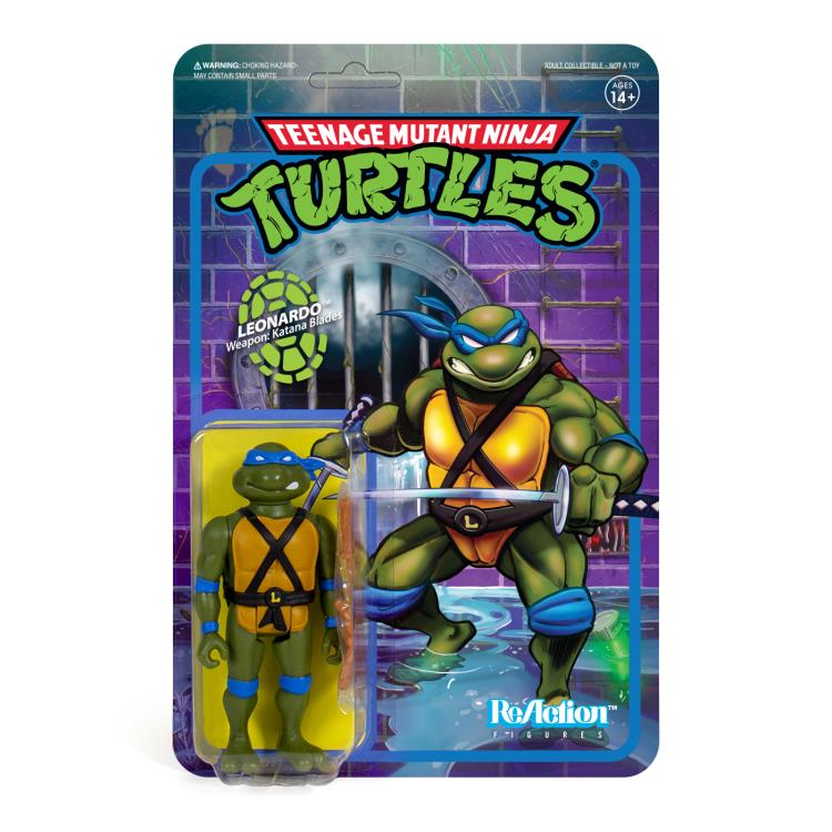 TEENAGE MUTANT NINJA TURTLES LEONARDO (REACTION FIGURE)