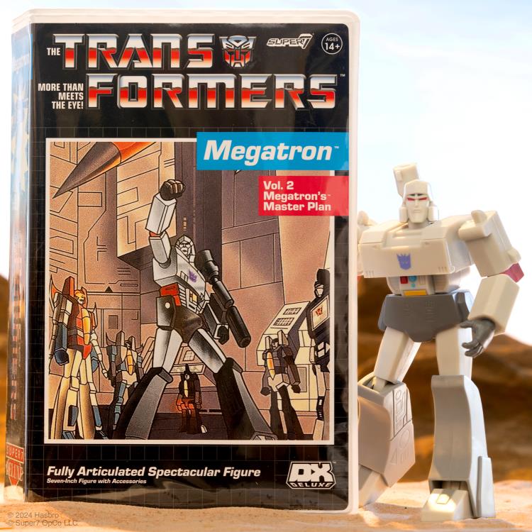Super 7 Transformers More Than Meets the Eye! VHS Megatron