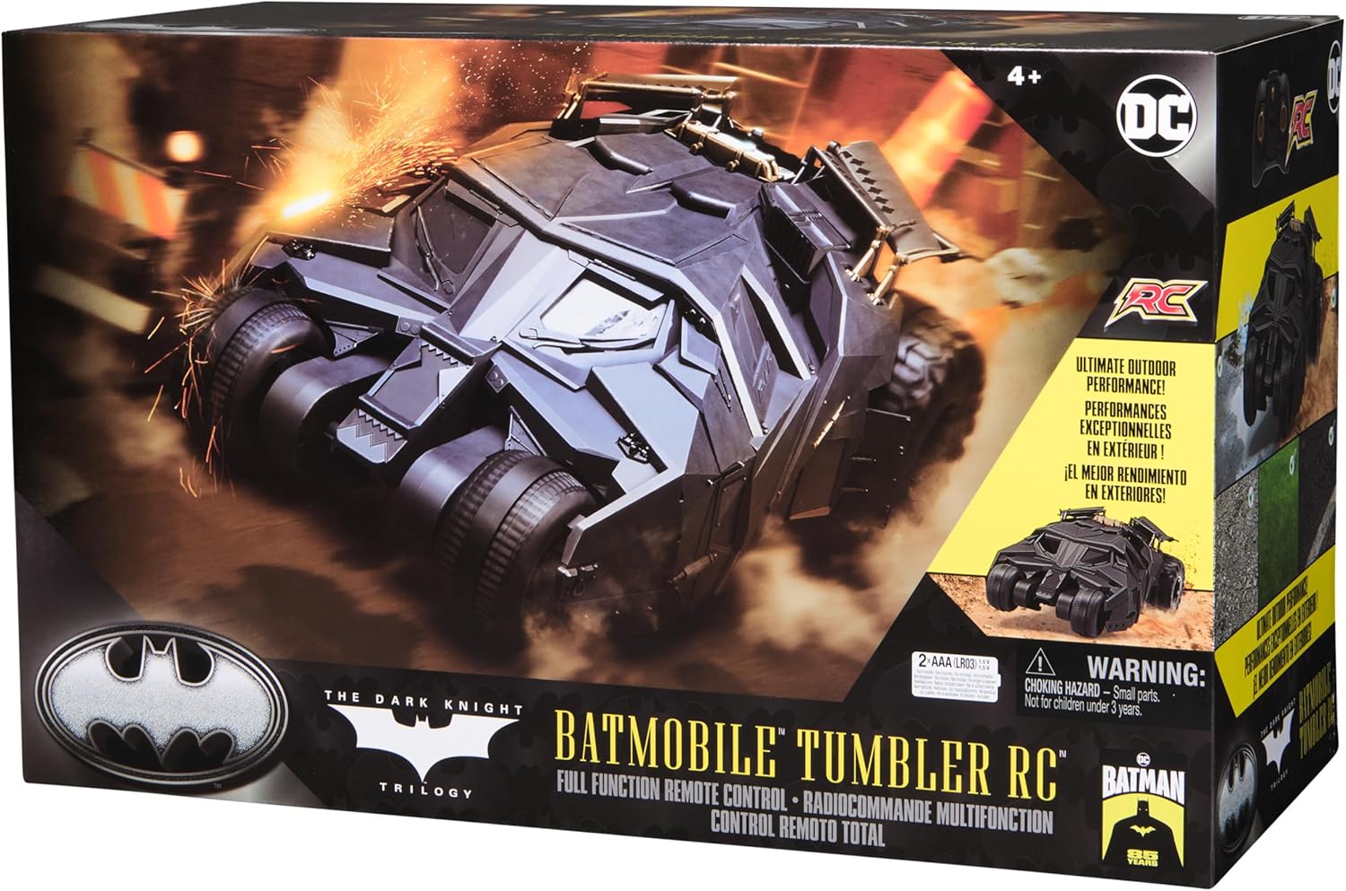 DC BATMOBILE TUMBLER RC