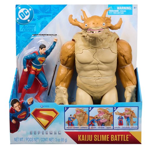 DC Superman Kaiju Slime Battle