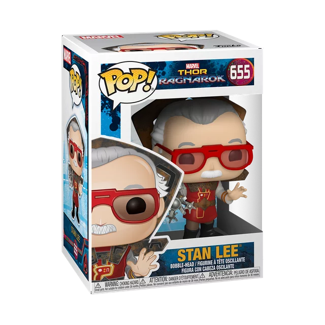 FUNKO POP! MARVEL: THOR RAGNAROK- STAN LEE #655