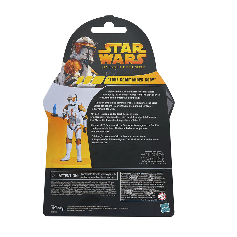 Star Wars Revenge of the Sith The Black Series: Clone Commander Cody
