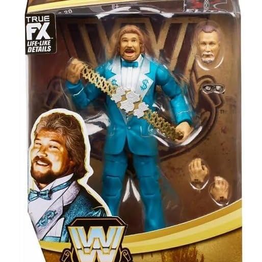 WWE Elite Collection WWF Legends" : Ted Dibiase "million Dollar Man"