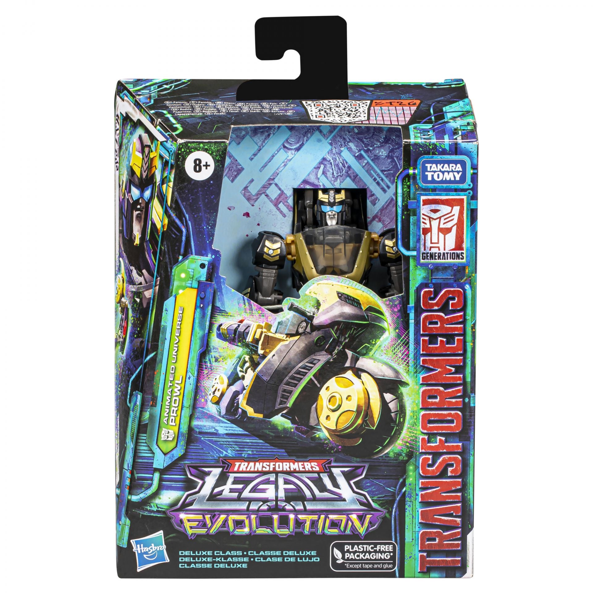TRANSFORMERS LEGACY EVOLUTION  PROWL (ANIMATED UNIVERSE)