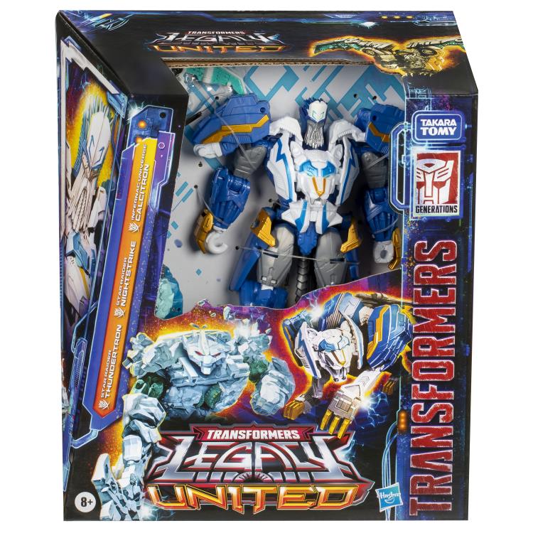 Transformers Legacy United Star Raider Thundertron, Nightstrike & Calcitron