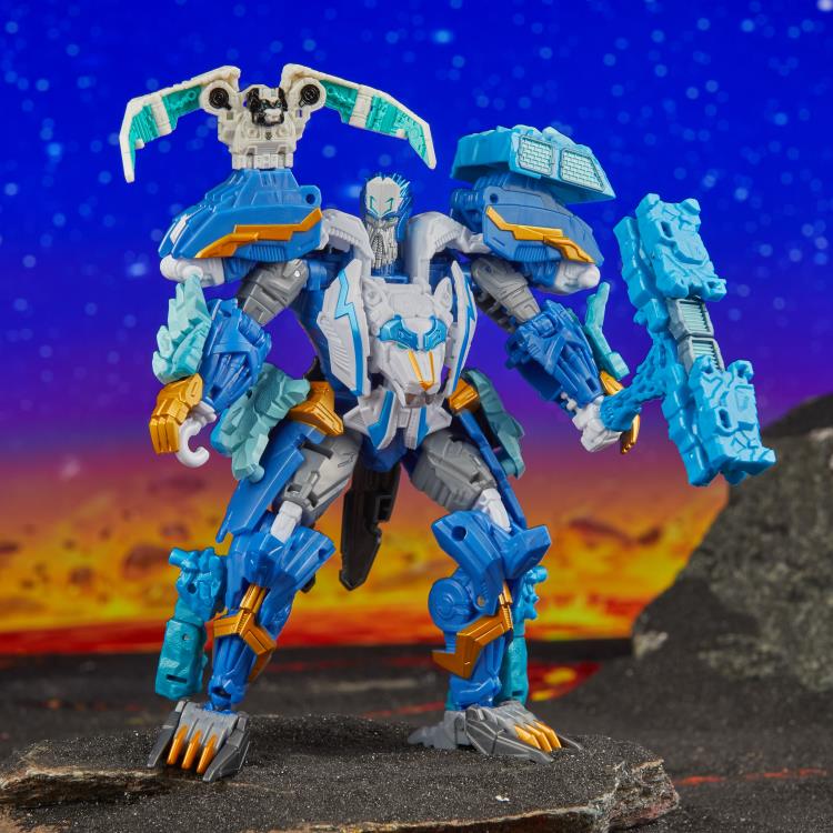Transformers Legacy United Star Raider Thundertron, Nightstrike & Calcitron