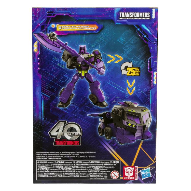 TRANSFORMERS LEGACY UNITED (ANIMATED UNIVERSE) DECEPTICON MOTORMASTER