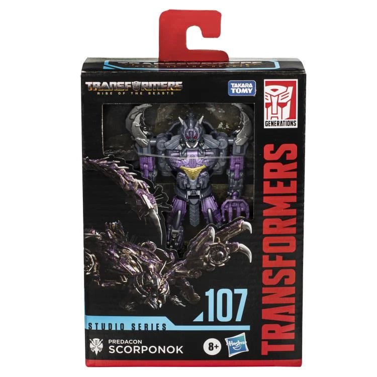 TRANSFORMERS RISE OF THE BEASTY STUDIO SERIES PREDACON SCORPONOK
