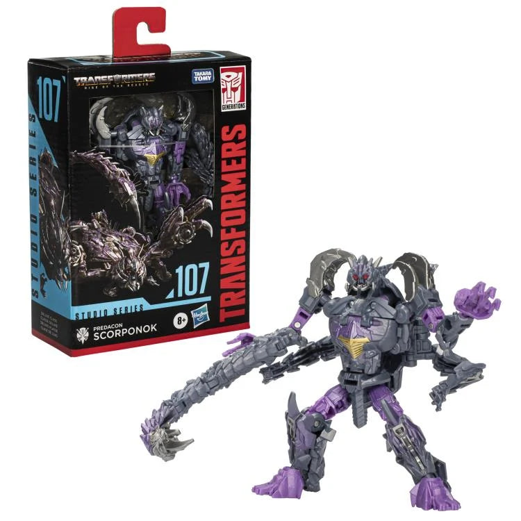 TRANSFORMERS RISE OF THE BEASTY STUDIO SERIES PREDACON SCORPONOK