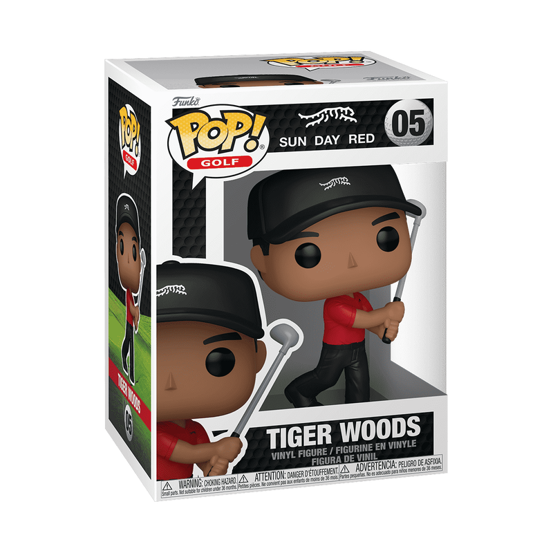 FUNKO POP GOLF TIGER WOODS #05 (SUN DAY RED)