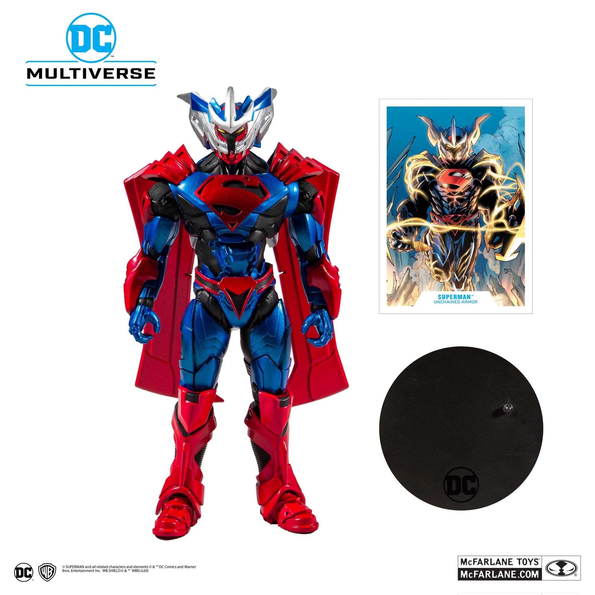 MCFARLANE TOYS DC MULTIVERSE UNCHAINED ARMOR: SUPERMAN
