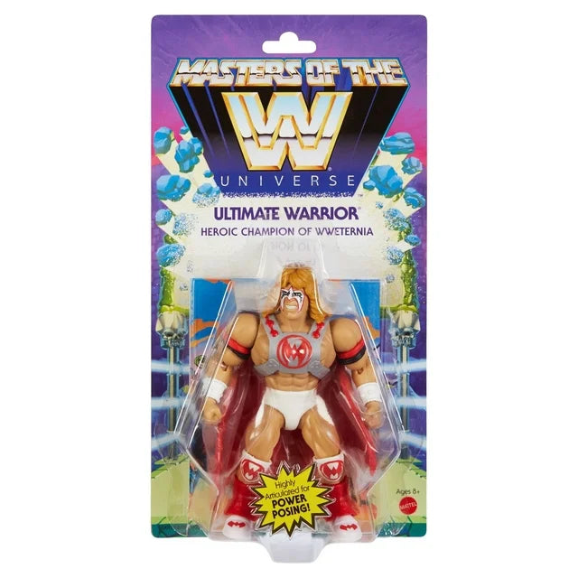MASTERS OF THE UNIVERSE- ULTIMATE WARRIOR- HEROIC CHAMPION OF WWETERNIA