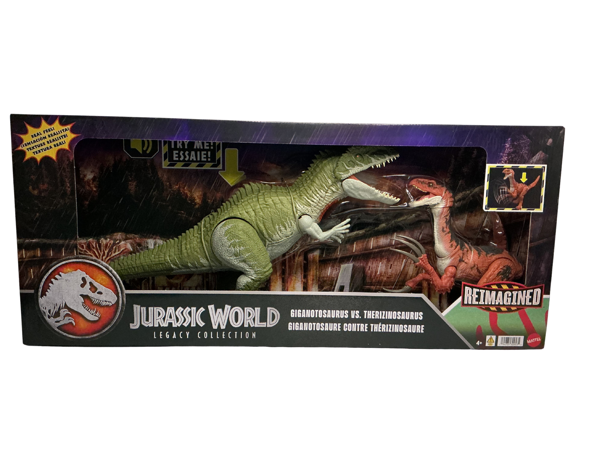 Jurassic World Legacy Collection Gigantosaurus VS. Therizinosaurus