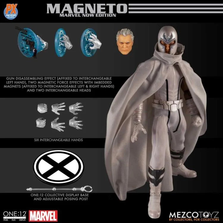 MEZCO TOYZ ONE: 12 PX: MAGNETO