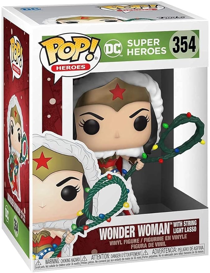 FUNKO POP! HEROES: DC- WONDER WOMAN WITH STRING LIGHT LASSO #354