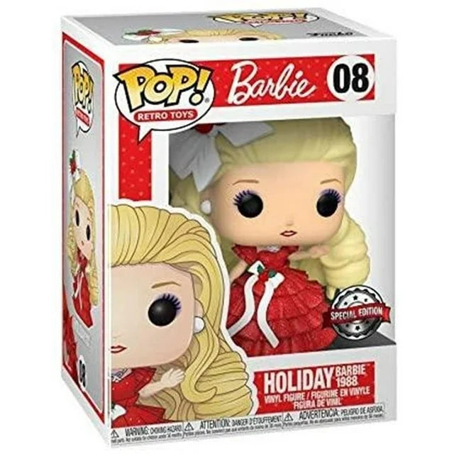 FUNKO POP! RETRO TOYS: HOLIDAY- BARBIE #08