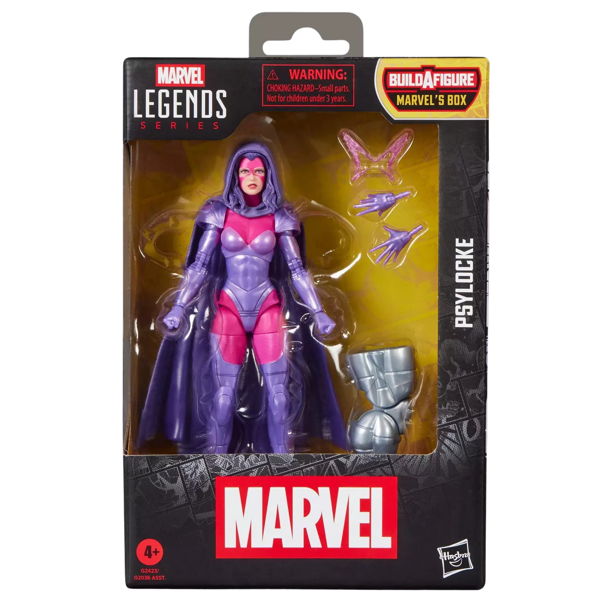 Marvel Legend Series Marvel Psylocke BAF BOX