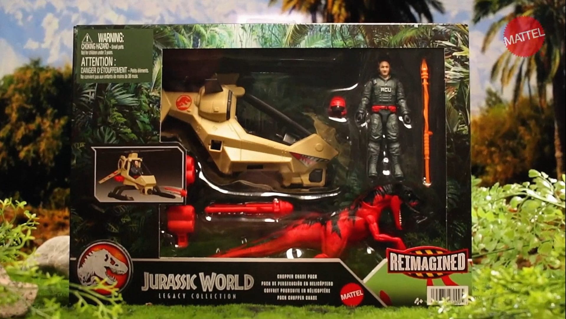 Jurassic World Legacy Collection- Chopper Chase Pack