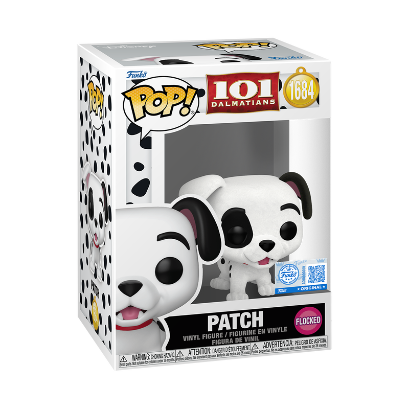 Funko Pop! 101 Dalmatians Patch #1684 (Flocked)