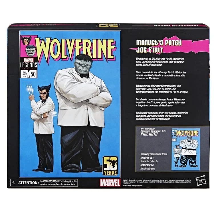 Marvel Legends Series Wolverine (MARVEL'S PATCH & JOE FIXIT)