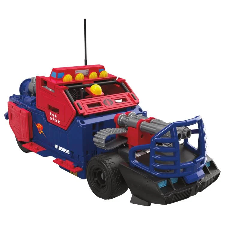TRANSFORMERS X G.I.JOE  TRANSFORMERS DECEPTICON SOUNDWAVE DREADNOK THUNDER MACHINE