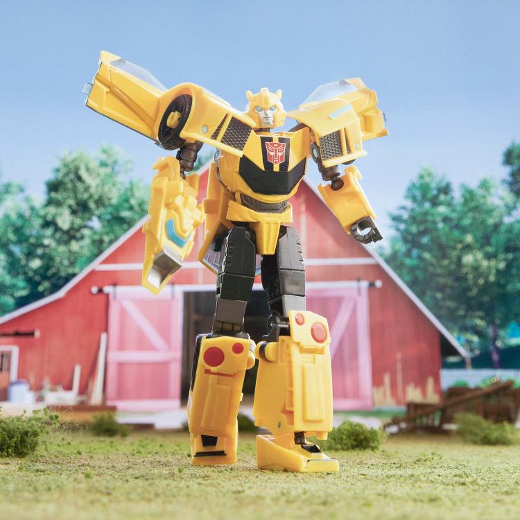 TRANSFORMER EARTHSPARK  BUMBLEBEE (DR MERIDIAN MANDROID)