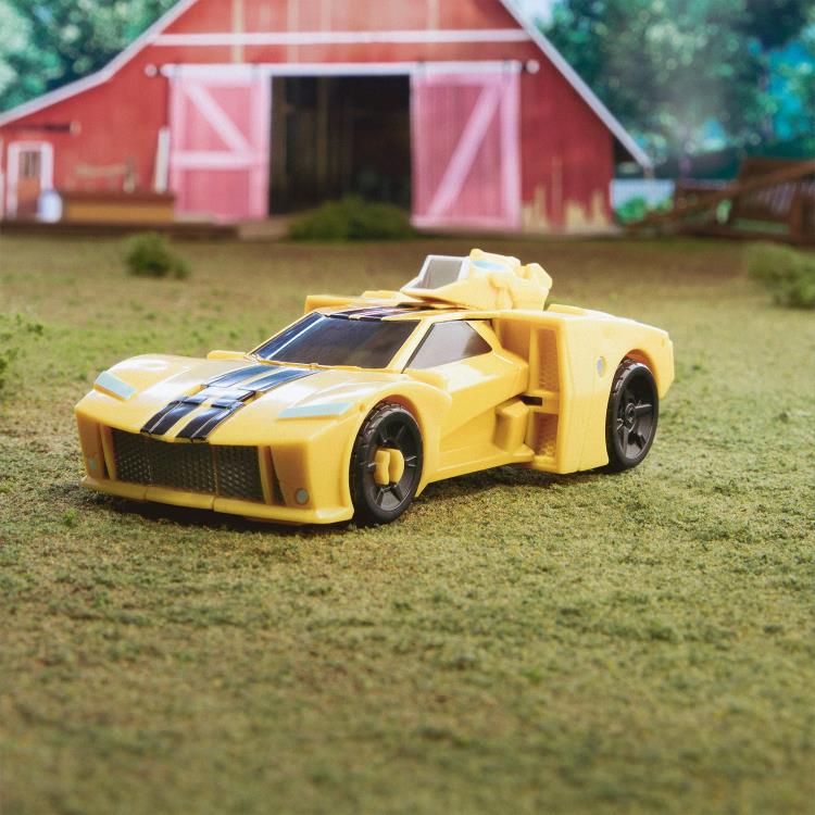 TRANSFORMER EARTHSPARK  BUMBLEBEE (DR MERIDIAN MANDROID)