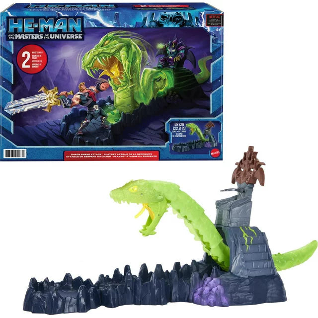 MASTERS OF THE UNIVERSE: HE-MAN- CHAOS SNAKE ATTACK