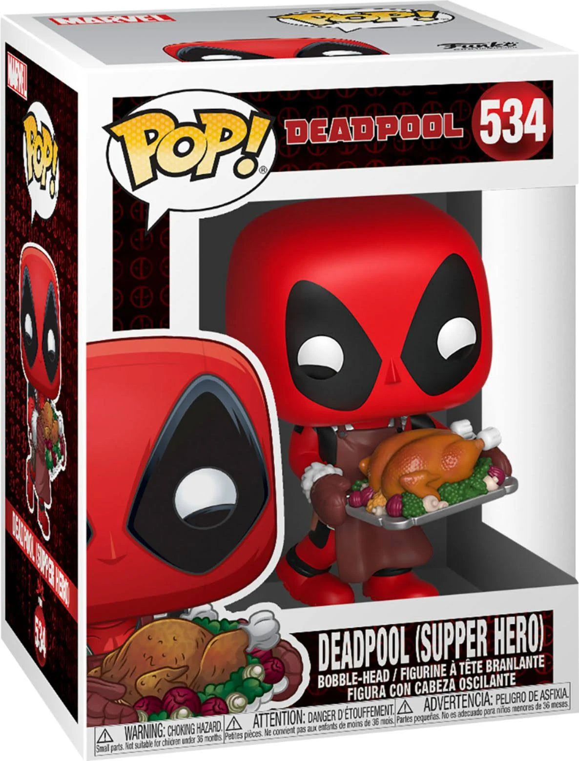 FUNKO POP! DEADPOOL ( SUPPER HERO) #534