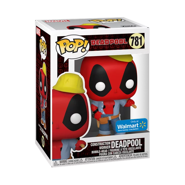 FUNKO POP! DEADPOOL: CONSTRUCTION WORKER #781