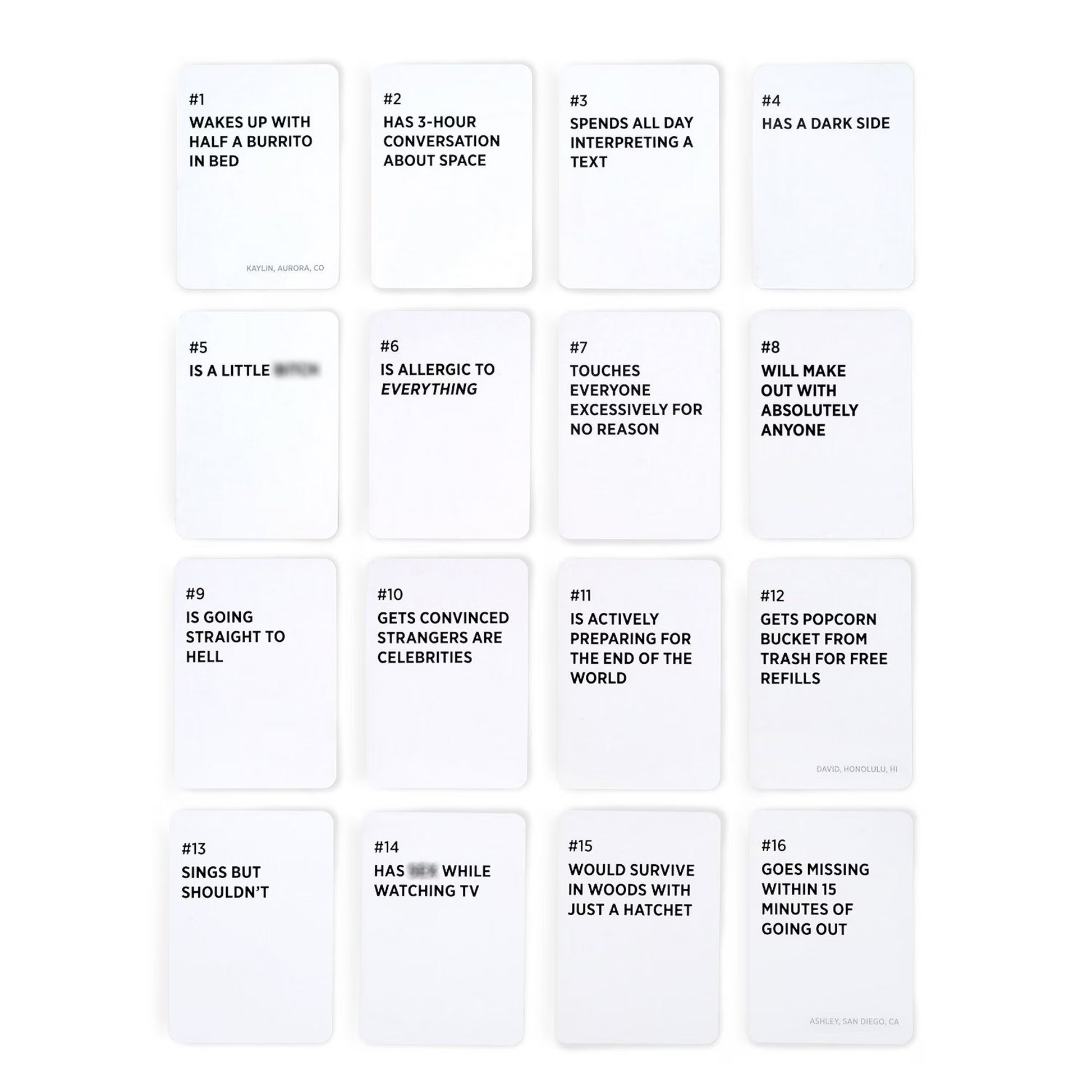 Who's Most Likely To.........[A Party Game]