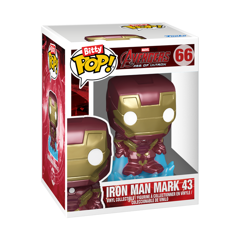 Funko Pop! Bitty Pop! Bitty Bot The Infinity Saga Hulkbuster W/ Iron Man