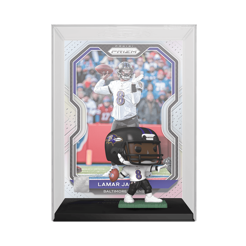 FUNKO POP! TRADING CARDS  LAMAR JACKSON (AWAY)