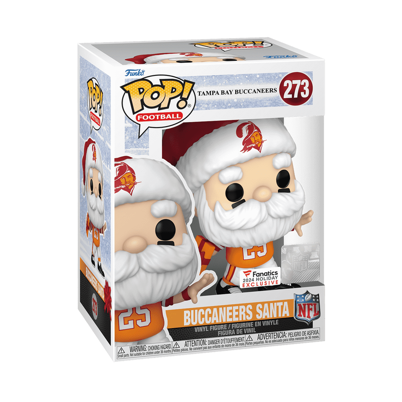 Funko Pop! Football Tampa Bay Buccaneers Bucc's Santa #273