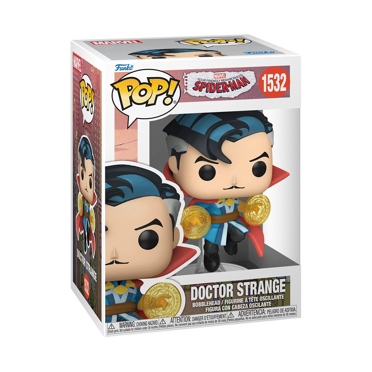 Funko Pop! Your Friendly Neighborhood Spider-Man Doctor Strange #1532