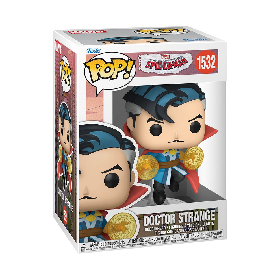 Funko Pop! Your Friendly Neighborhood Spider-Man Doctor Strange #1532