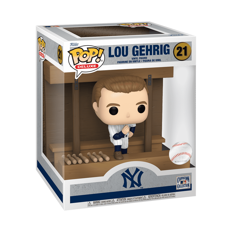 FUNKO POP! DELUXE NEW YORK YANKEES LOU GEHRIG #21