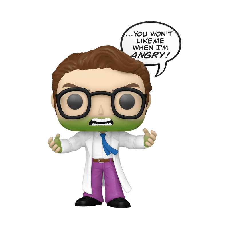 Funko Pop! Marvel Bruce Banner (Don't make me angry!)