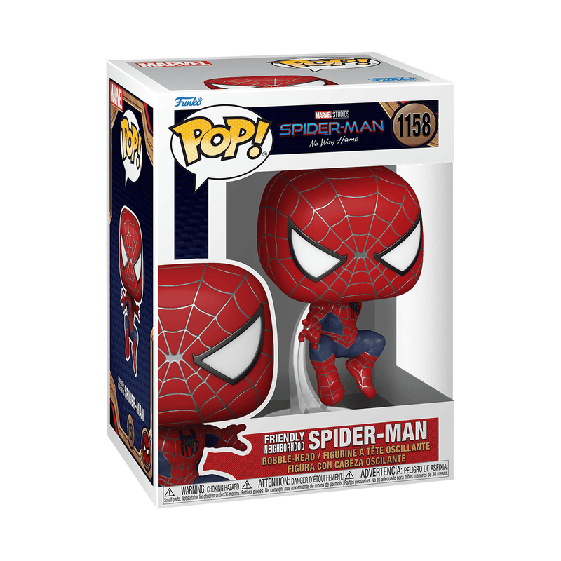 FUNKO POP! MARVEL STUDIOS FRIENDLY NEIGHBORHOOD SPIDER-MAN #1158
