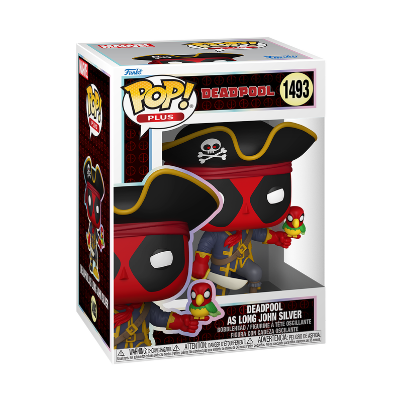 FUNKO POP! PLUS DEADPOOL: DEADPOOL AS LONG JOHN SILVER #1493