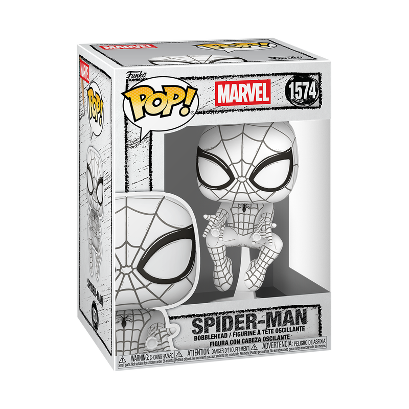 Funko Pop! Marvel Spider-Man (Sketched Deco) #1574
