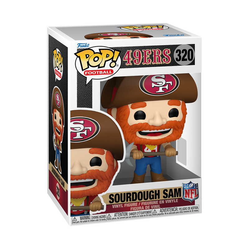 Funko Pop! Football San Francisco 49ERS Sourdough Sam #320